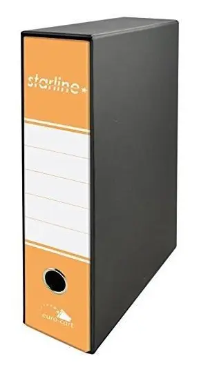 REGISTRERA STARLINE - PROTOCOLLO DORSO 5 GIADA GIALLA 28,5X34,3X5 EU