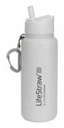 Generisk Lifestraw Go vattenflaska rostfritt stål 710 ml vit