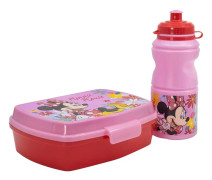 2-Pack Disney Mimmi Pigg Spring Look Matlåda Och Vattenflaska Gi