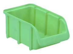 Hünersdorff 672400 Förvaringslåda (B x H x D) 165 x 100 x 75 mm Grön 1 st