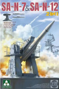 TAKOM - Takom - Sa-n-7 & amp; Sa-n-12 ryska flottans luftvärnsmissil 2 i 1