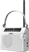 Väskradio Sangean PR-D6 FM, AM Vit