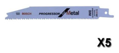 Bosch S123XF Progressor Metal Cutting Reciprocating Saw Blades