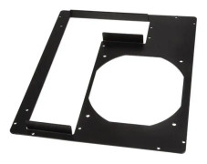 DimasTech Mini-ITX-chassi bakplatta, 2 socklar, svart (S0026GB)