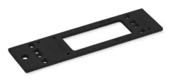 Monteringsplatta för TS3000-serien dörrstängare, svart finish - GEZE - 135 237