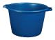 ALUMINIUM OCH PLAST Rund balja - 75L - Ø62 cm - Blå