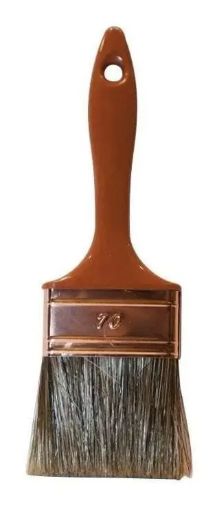 SAVY speciell platt betsborste - 70mm A - Brun