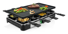 Tristar RA-2748, 1400 W, 230 V, 50 - 60 hz, 8 styck, Tristar RA-2748 Raclette 8, reversible grill plate, 8x pans, 1-metre power cord, instructions