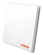 Selfsat H50dCSS platt antenn med Unicable II + tvilling