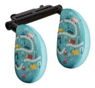 Car Memory Foam Pillow Children Sleeping Neck Pillow, Pattern: Cars