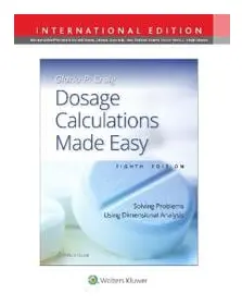 Dosage Calculations Made Easy