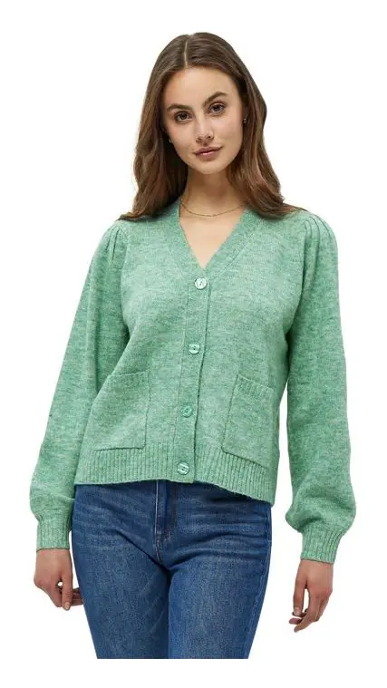 Väst - Peppercorn cardigan - PC6355-3424-M - Aluna Cardigan Väst, Feldspat Grön, M Dam