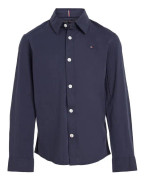 Skjorta - Tommy hilfiger skjorta - KB0KB06965 - Solid Stretch Poplin Shirt L/S Garcon Shirt
