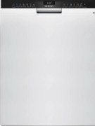 Siemens SN43HW00VS iQ300, Underbyggd diskmaskin, 60 cm, Vit