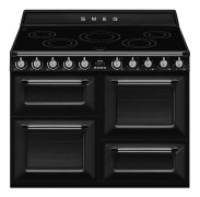 Smeg Köksspis Med Naturgas Victoria Tr4110ibl2 110cm 5 Brännare Med 3 Ugnar