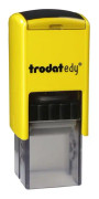 Trodat - 163242 - Edy Primary School Teacher Motivational Stamp - Flexibel, 20 x 20 mm, svart tryck