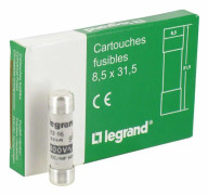 Legrand cylindrisk säkringsinsats 10x38 mm 4A gL 500V HPC (013304)
