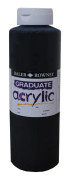 Daler rowney akrylfärg - 123100026 - Daler-Rowney Graduate akrylfärg Svart 1 liter