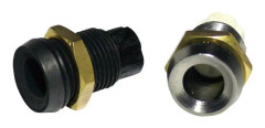 Arcolectric (Bulgin Ltd.) A1048OAAAD A1048OAAAD LED-sockel Mässing, Nylon® Passar LED 5 mm Skruvfäste