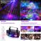 RGB Laser Line Scanner Projektor, Belysningseffekt för DJ Disco Stages, Perfekt för Dansfester, EU-kontakt