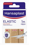 Hansaplast 02607-00000 Plåster Elastiska 1 m x 6 cm 1 m