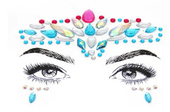 INF Festival Face Jewels Stickers Rhinestone Stickers Model 1