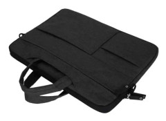 FHE- laptopväska bärväska för 13,3 tums bärbar dator, bärbar dator Svart