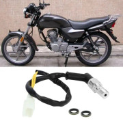 CEN M10x1.0 Universal Motorcykel Oljerör Hydraulpump Förstärkt bakre bromsljusbrytare (#02)
