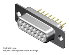 Molex 1731090120 D-SUB-kontakt Antal poler: 50 Lödstift 1 st