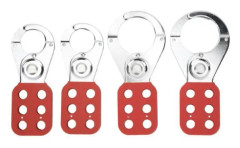 HURRISE Låsning Hasp för hänglås Lockout Tagout Säkerhet Hasp Tagout Hasp Kit 6 hål Sabotagesäker rostbeläggning