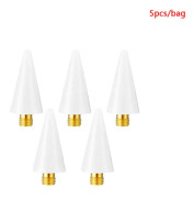 5 st utbytbara nagelprickande vax Pennhuvud Pärlor Strass White onesize