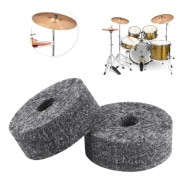 BEL-7643669894790-Cymbal filtdynor 8 ersättningsfiltdynor för trumcymbal, svart tillbehör