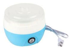 HURRISE Automatisk Yoghurtmaskin 220V 1L Automatisk elektrisk Yoghurtmaskin DIY-verktyg Plastbehållare (blå)