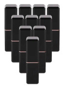 BEL-7293629036151-tom läppstiftsrör 10st DIY kosmetiska läppstift Tomma rör Självgjorda läppstiftsbehållare Tuber