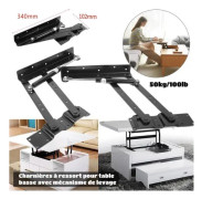 BEL Pair Perfect Steel Soffbord Mekanism Hydraulisk möbellyft gångjärn-5