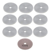 BEL-7423055092043-Diamantpolerkuddar Slipskivor, 3 tums diamantskaftstödplatta, 10 verktyg Ve