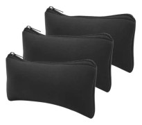 LIA Neopren Pennfodral Slitstark Camping Soft Pen Väska 3st Svart