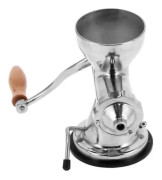 BEL Örtjuicer med bordstång i rostfritt stål och ek 20 x 39 cm