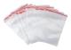 100 stycken i förpackning - 8x12cm Ziplock-påse/Ziplock-påse/Transparent
