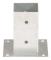 Stolpeankare 4 st Galvaniserad metall 81 mm - SALUTUYA - BD03027