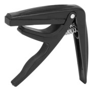 BEL-7549509700613-(svart) Plastklämma Capo för fjäderbelastad ukulele - Byt