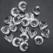 20 st Akryl diamanthänge, födelsedagsdekoration Gardinpärlor, Gardindekoration, för kläder