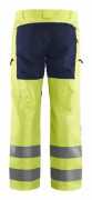 Kläder med hög synlighet Blaklader Hi Vis byxor med stretch, hållbara män (förpackning med 1)