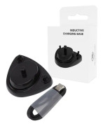 Induktiv laddningsbas Elektrisk tandborste USB laddare med laddningskabel för D12513K D10513K D12 D16 Svart