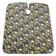 5 färger professionell vattentät salong frisyr Cape Barber Wrap Frisörinpackning (guld)