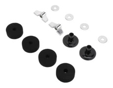 HURRISE HI Cup Filt 12st Cymbal Ersättning Tillbehör Filt Ärmar 4 cm för Clutch Cup +