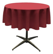 Cirkulär engångsduk i polyester - Enfärgad, 213cm