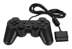 XUY Game Controller Dual Motor Sensitive Wired Ergonomic Gamepad för PS2