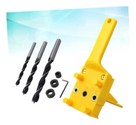 Woodworking Pocket Hole Borr Guide Kit - 8st Träborrverktyg