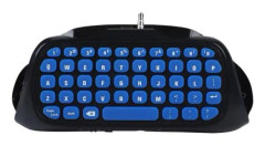HURRISE spelkontrolltangentbord 10 m Bluetooth-handtag Tangentbord Röst/meddelande Chatter Spelkontrolltangentbord för PS4/PS4 Slim